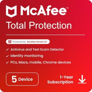 McAfee Total Protection - 1-Year / 5-Device